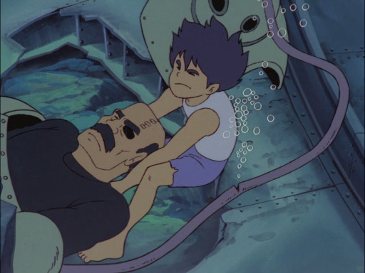 Future Boy Conan 10 diving suit